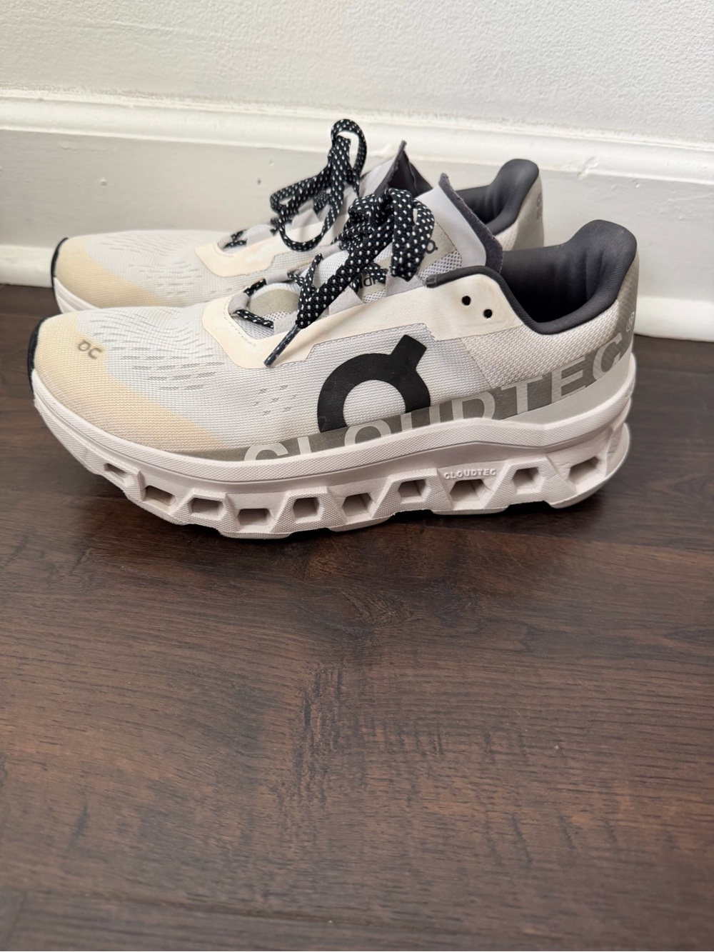 On Running Cloudtec Athletic Shoes - White, Gray, Cream